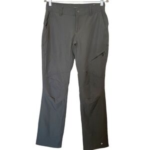 LADIES Columbia Omni-Shade Sun Protection Pants, 8, Gray